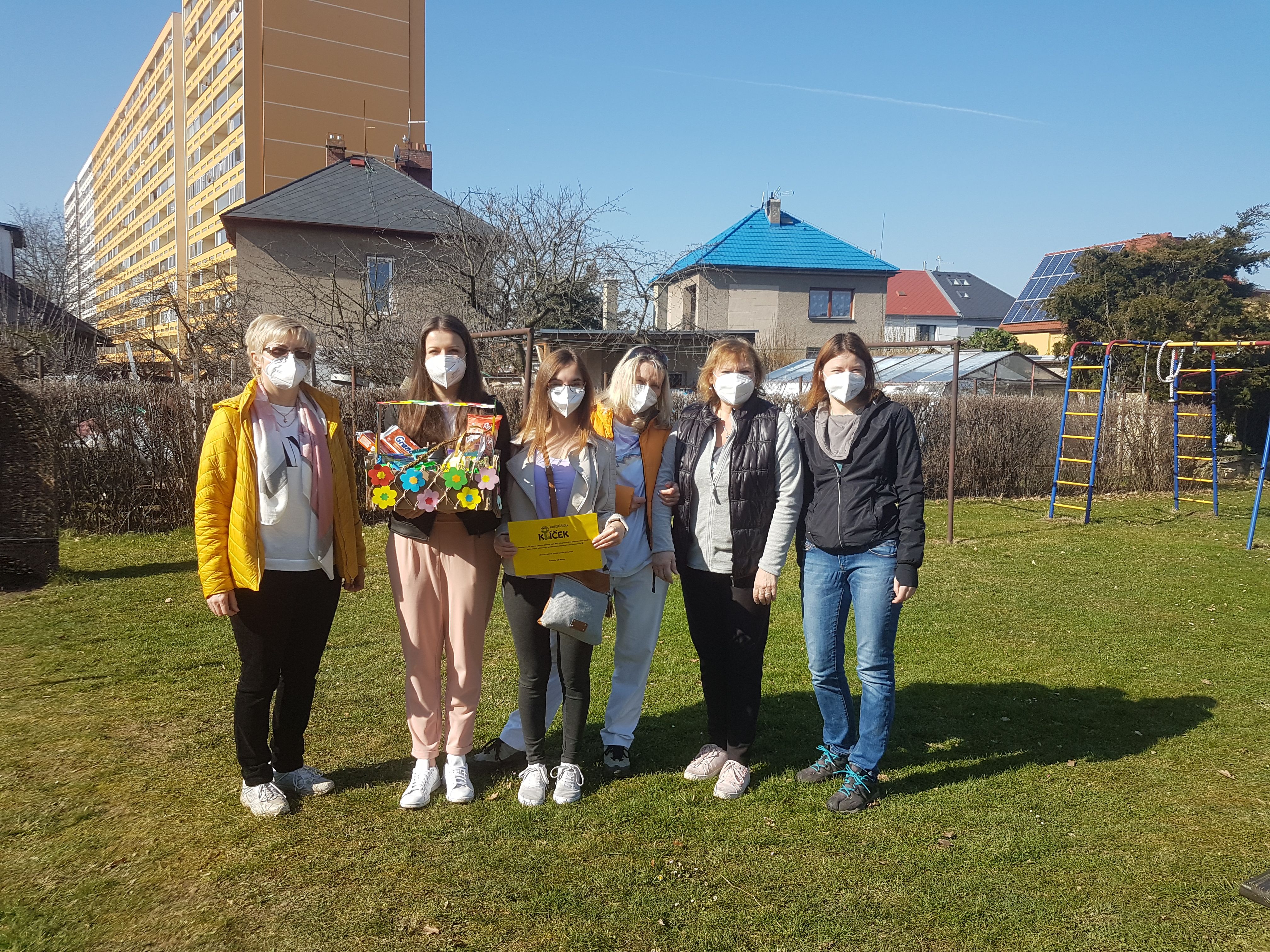 obrázek zpráva Poděkování kolegyním z MŠ Kamarád za péči o děti IZS